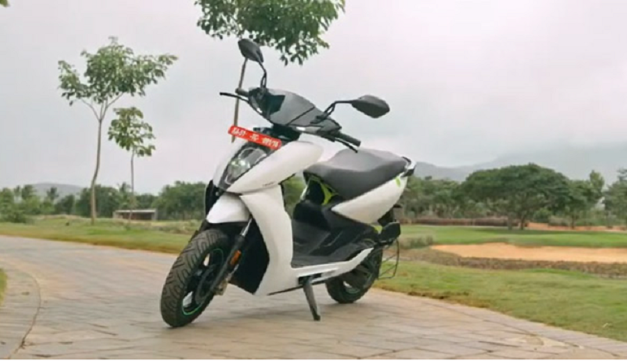 भारतीय विद्युतीय दुई पाङ्ग्रे निर्माता एथरले बेच्यो १ लाख इलेक्ट्रिक स्कुटर