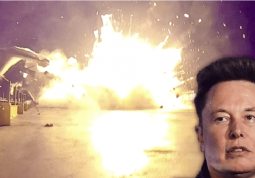 स्पेसएक्स रकेट दुर्घटनाग्रस्त