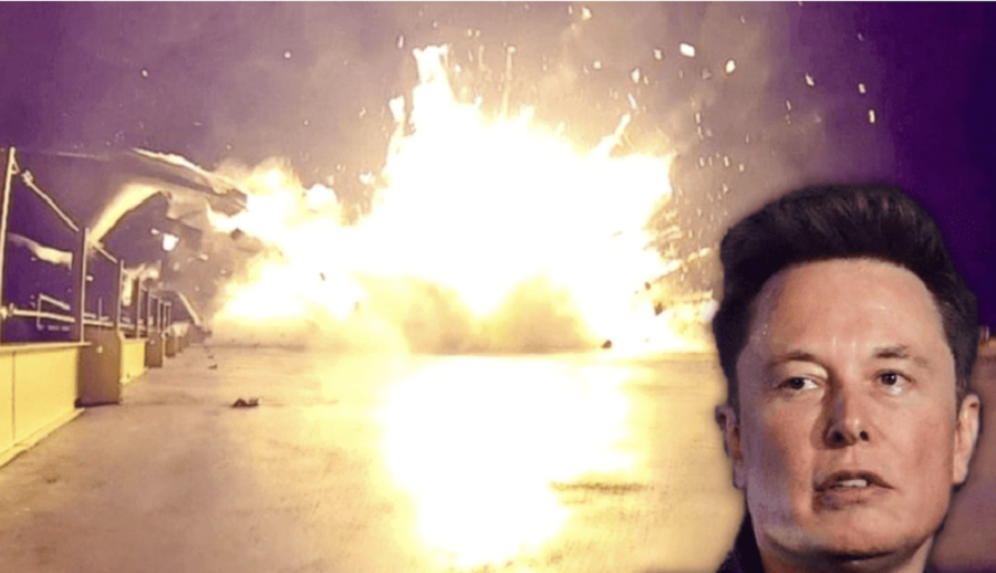 स्पेसएक्स रकेट दुर्घटनाग्रस्त