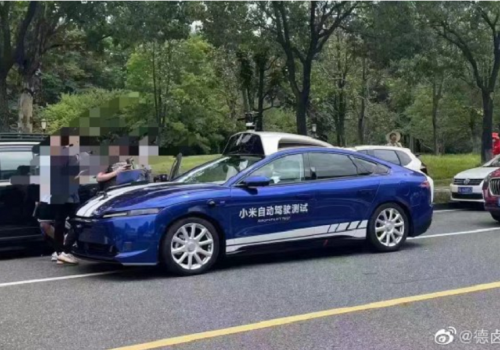 शाओमीको सेल्फ ड्राइभिङ कार परीक्षणको क्रममा देखियो