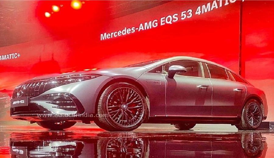 मर्सिडीज बेन्ज एएमजी ईक्यूएस ५३ इलेक्ट्रिक कार भारतमा सार्वजनिक