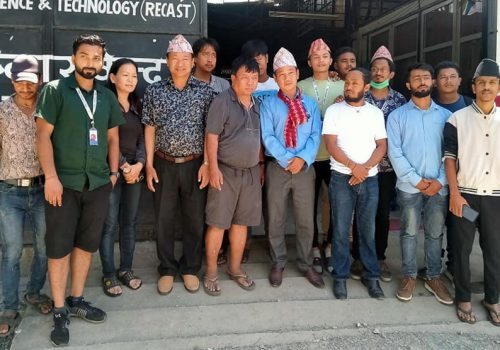 धरानमा आविष्कार केन्द्र खोल्न मेयर साम्पाङ र राष्ट्रिय आविष्कार केन्द्रका अध्यक्ष पुनबीच छलफल