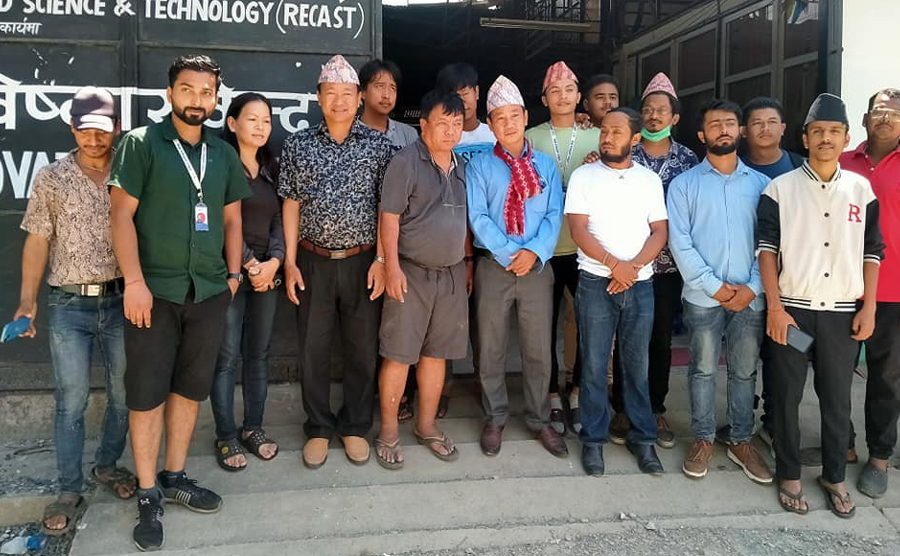 धरानमा आविष्कार केन्द्र खोल्न मेयर साम्पाङ र राष्ट्रिय आविष्कार केन्द्रका अध्यक्ष पुनबीच छलफल