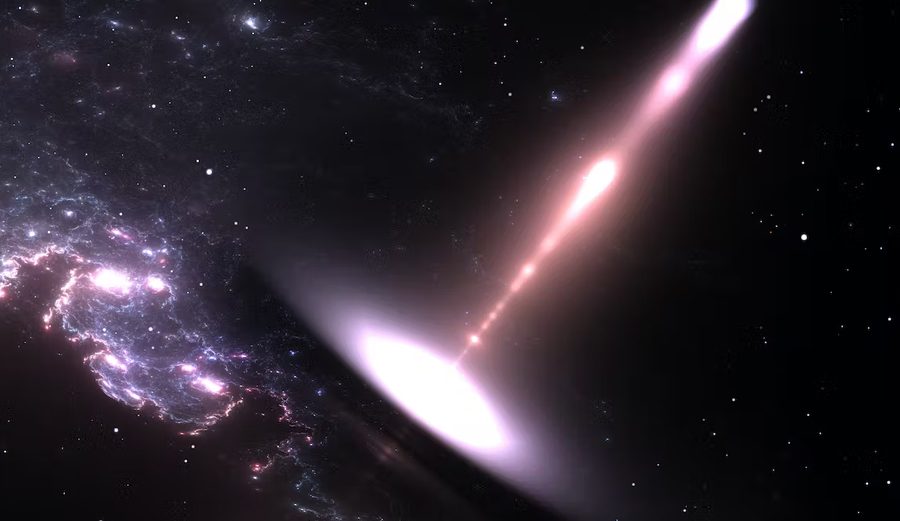 खगोलविद्हरूले आकाशमा पत्ता लगाए सबैभन्दा ठूलो ब्ल्याक होल जेट