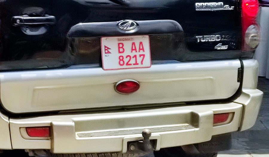 Installation of embossed number plate in vehicles mandatory