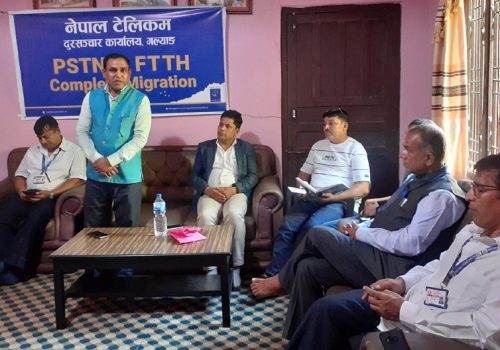 गल्याङमा नेपाल टेलिकमको एफटिटिएच माइग्रेसन सफल, करादीबजारमा पनि सेवा शुरु