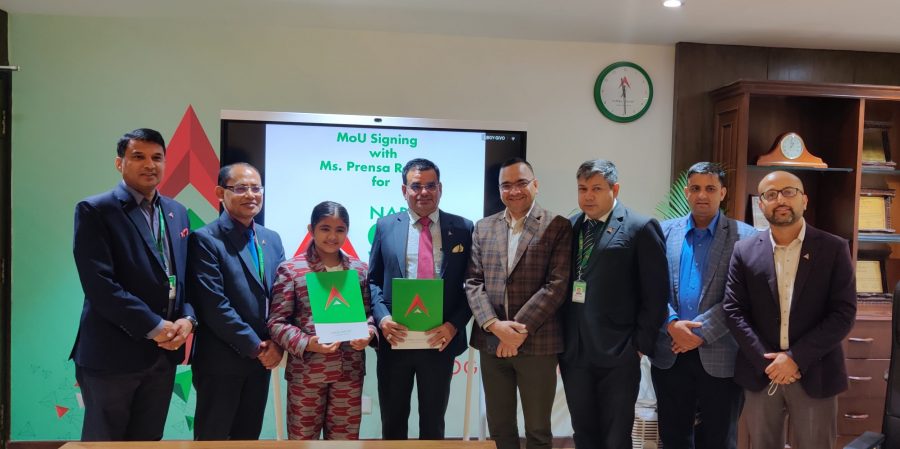 डिजिटल एपमा आधारित ‘नबिल जेन अल्फा’को ब्राण्ड एम्बेसडरमा समाजसेवी प्रेन्सी रेग्मी नियुक्त