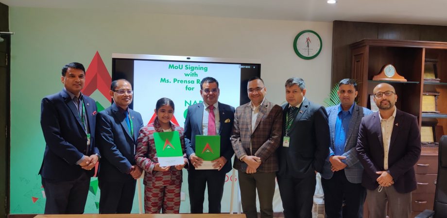Nabil appoints Prensa Regmi as Brand Ambassador of Nabil Gen Alpha