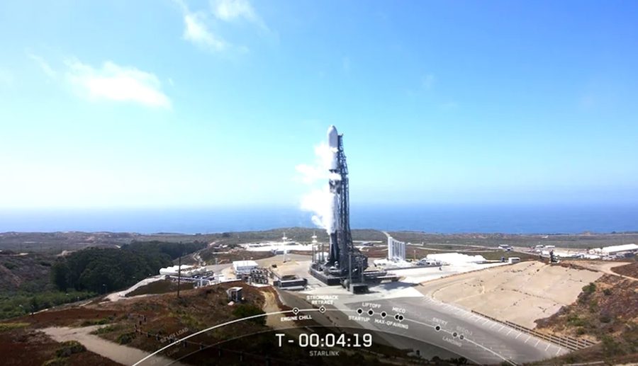 इलन मस्कको स्पेसएक्सद्वारा थप ४६ स्याटेलाइट अन्तरिक्षमा प्रक्षेपण