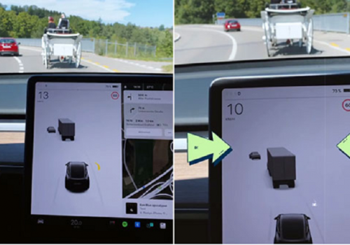 टेस्ला कारको सेल्फ ड्राइभिङ फिचर फेरि फेल