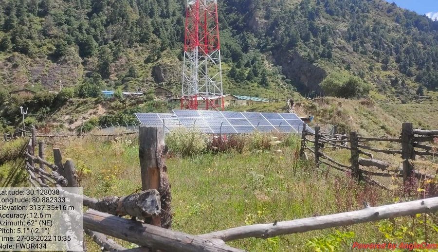 दार्चुलाको विकट छाङरुमा नेपाल टेलिकमको फोरजी सेवा शुरु, १२०  घरधुरी लाभान्वित हुने