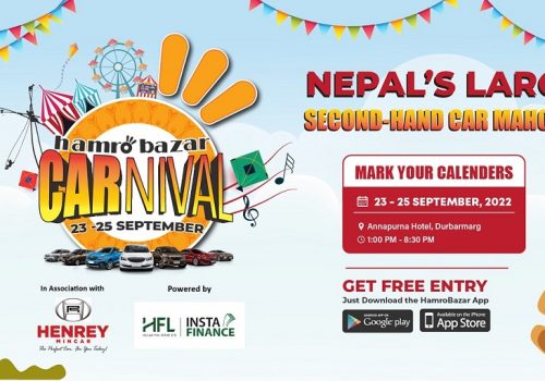 हाम्रो बजारले दशैंलाई लक्षित गर्दै सेकेन्ड–ह्यान्ड कार मेला