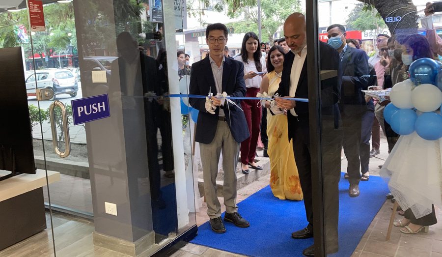 दरबारमार्गमा नयाँ सामसङ स्मार्ट प्लाजा संचालनमा