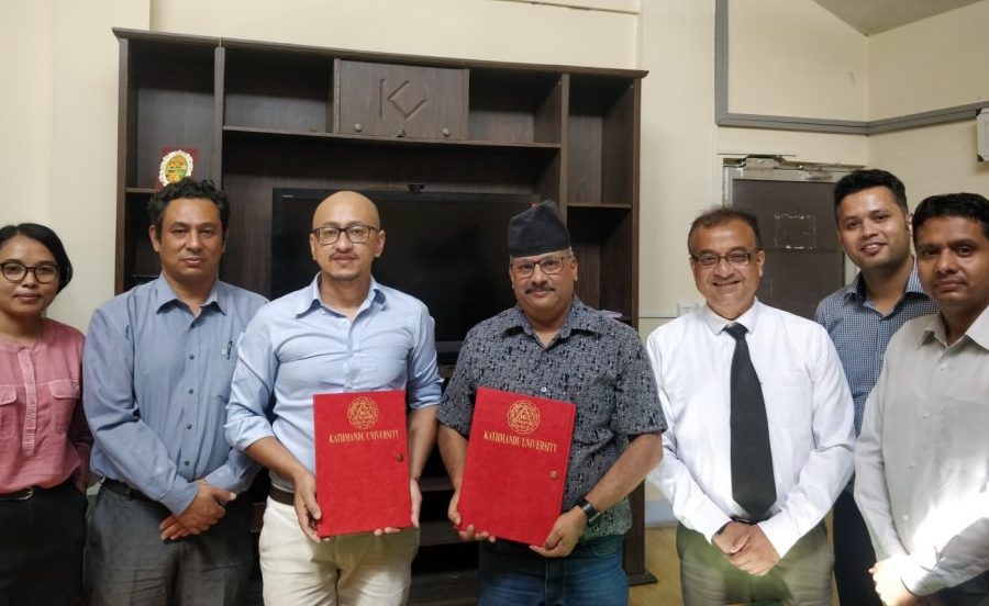 काठमाडौ विश्वविद्यालय र गरुडियस एभिएसन इंकबीच सम्झौता