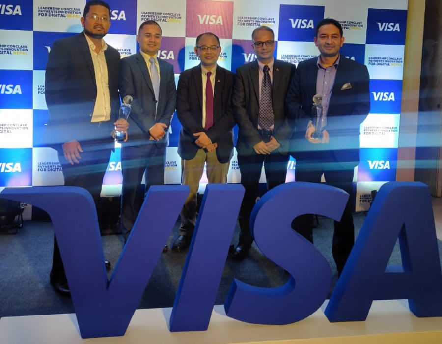 नबिल बैंकले पायो ‘भिसा एक्सिलेन्स अवार्ड–२०२२’