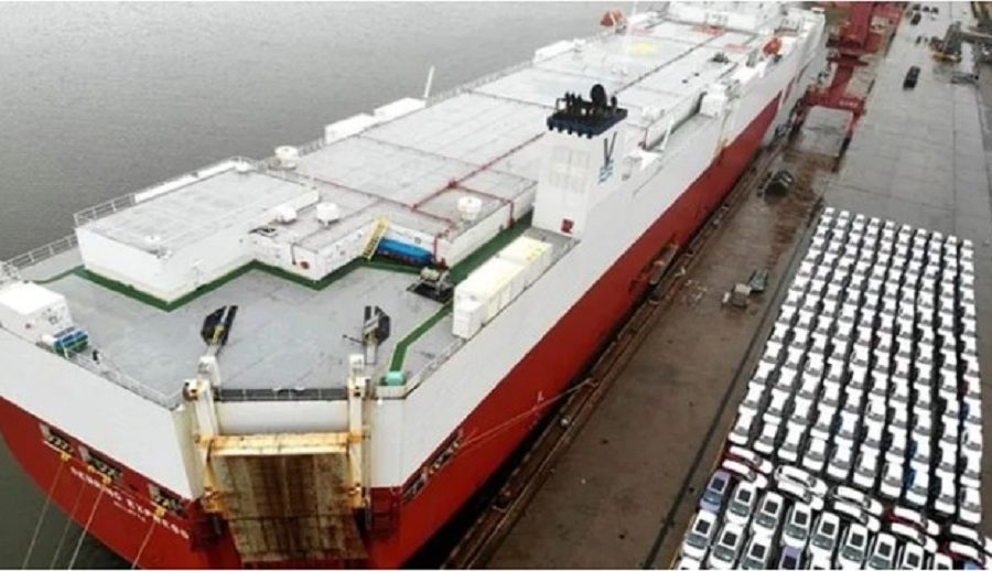 चिनियाँ अटोमोबाइल निर्यातको अगस्टमा नयाँ रेकर्ड कायम