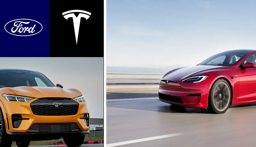 टेस्लासँग प्रतिस्पर्धा गर्दै फोर्ड, ईभीको मूल्य घटाउन डिलरसँग भेट्दै फोर्ड सीईओ