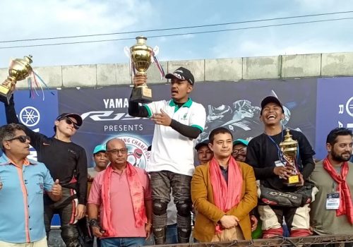 कार्कीलाई मोटरसाइकल रेसिङको उपाधि