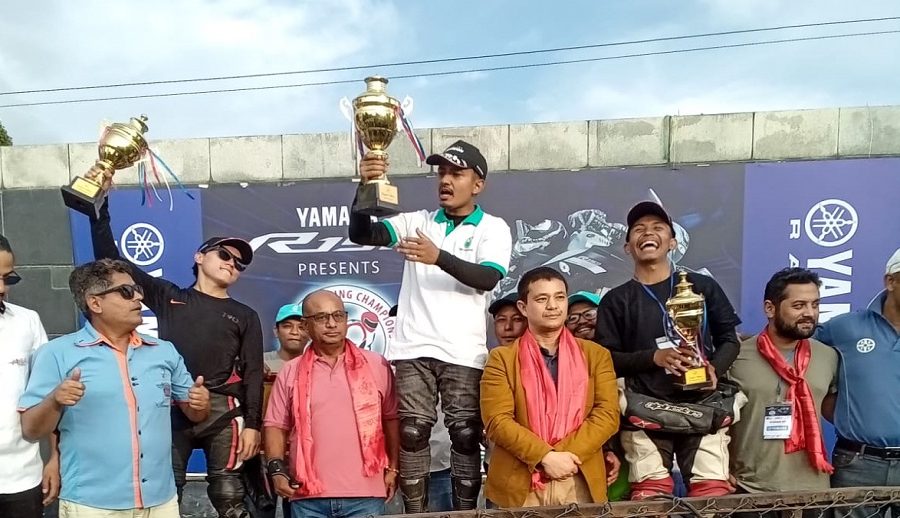 कार्कीलाई मोटरसाइकल रेसिङको उपाधि