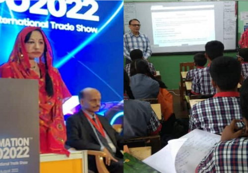 रजनीकान्तको फिल्म रोबाटको प्रेरणामा बन्यो, रोबोट शिक्षाका शालू