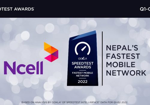 एनसेलको मोबाइल नेटवर्क नेपालको सबैभन्दा ‘फास्ट’, बन्यो स्पीडटेस्ट अवार्ड बिजेता