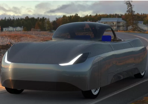 बाइप्लेनमा परिणत हुने उड्ने कार