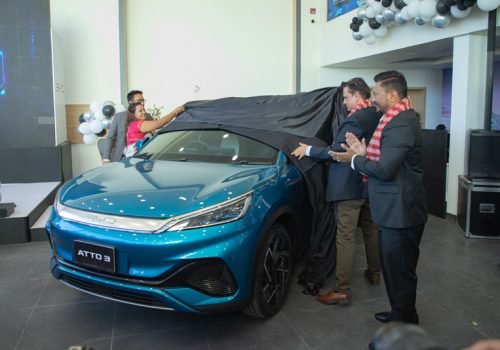 बीवाईडीको ‘एटो थ्री’ नेपाली बजारमा सार्वजनिक