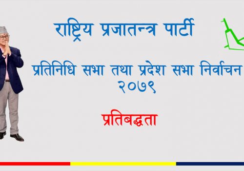 उच्चस्तरीय “स्टार्टअप” संयन्त्र निर्माण गर्ने राप्रपाको चुनावी प्रतिबद्धता