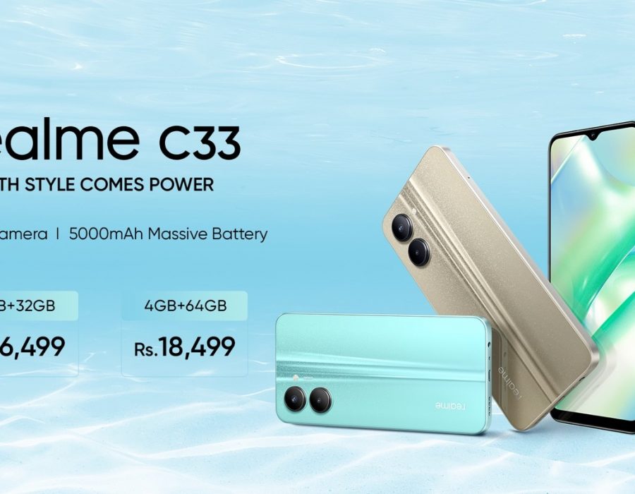 realme unveils realme C33 featuring Boundless Sea Design, 50MP AI Camera, starting from NPR 16,499