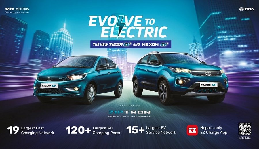 टाटा मोटर्सले विद्युतीय कार बढाउँदै