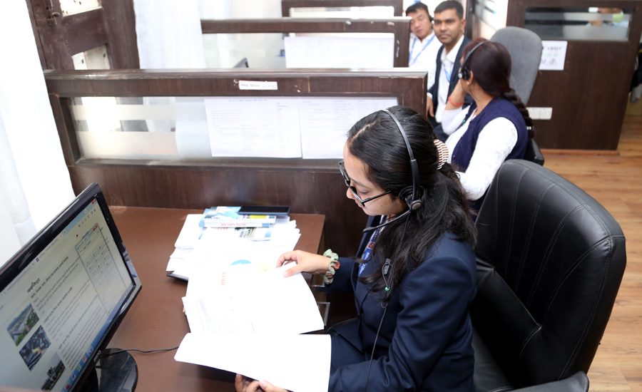 स्थानीय तह उपनिर्वाचनको प्रचार प्रसारका लागि कल सेन्टर सञ्चालनमा