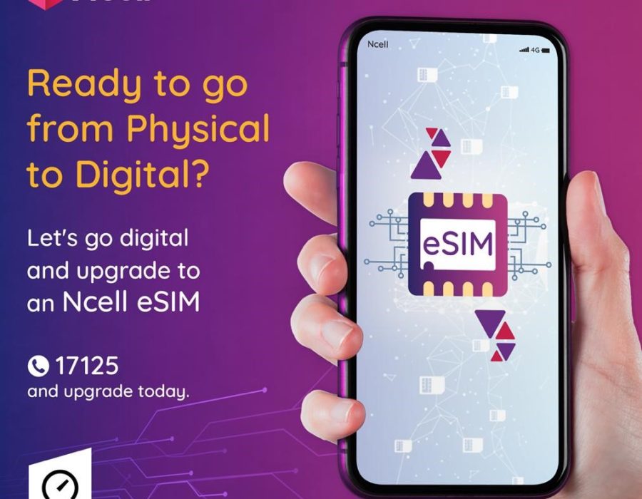 एनसेलले थाल्यो ई–सिम वितरण, यी स्मार्टफोन मोडलमा प्रयोग गर्न सकिने