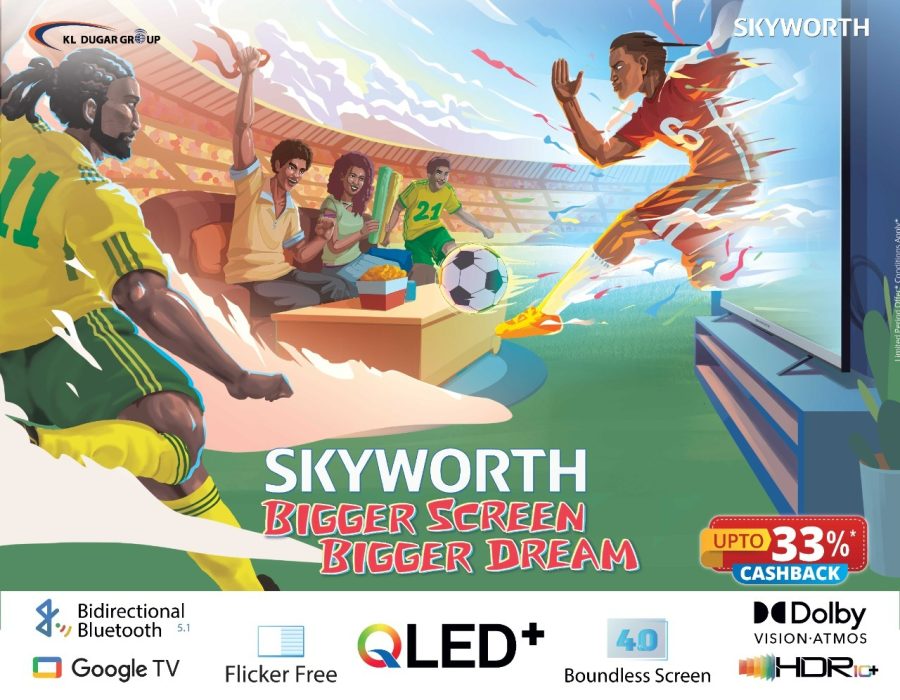 वर्ल्डकप स्किमसहित स्काइवर्थको क्युएलइडि प्लस टिभी बजारमा