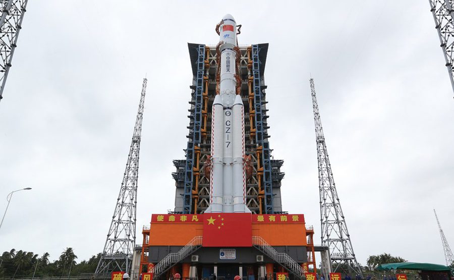 चीनले तियानझौउ-५ कार्गो अन्तरिक्ष यान प्रक्षेपण गर्ने तयारी