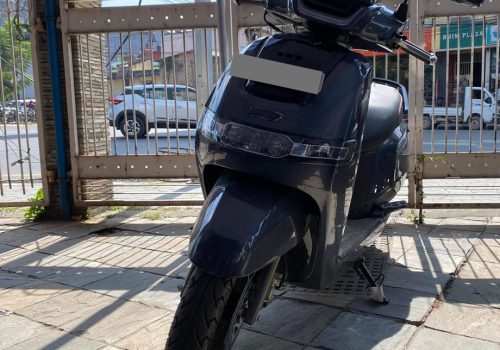 नेपाली सडकमा परीक्षणको क्रममा देखियो टीभीएसको इलेक्ट्रिक स्कुटर