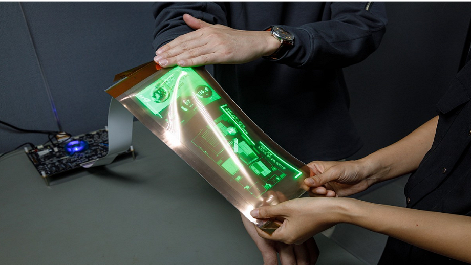 एलजीले विकास गरेको पछिल्लो डिस्प्ले २० प्रतिशतले तन्काउन सकिने