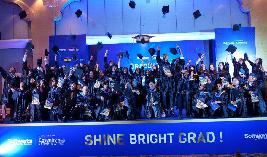 सफ्टवेरिका कलेजका चार सयबढी विद्यार्थी दीक्षित