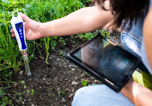 डिजिटल मेसिनबाट माटो परीक्षण