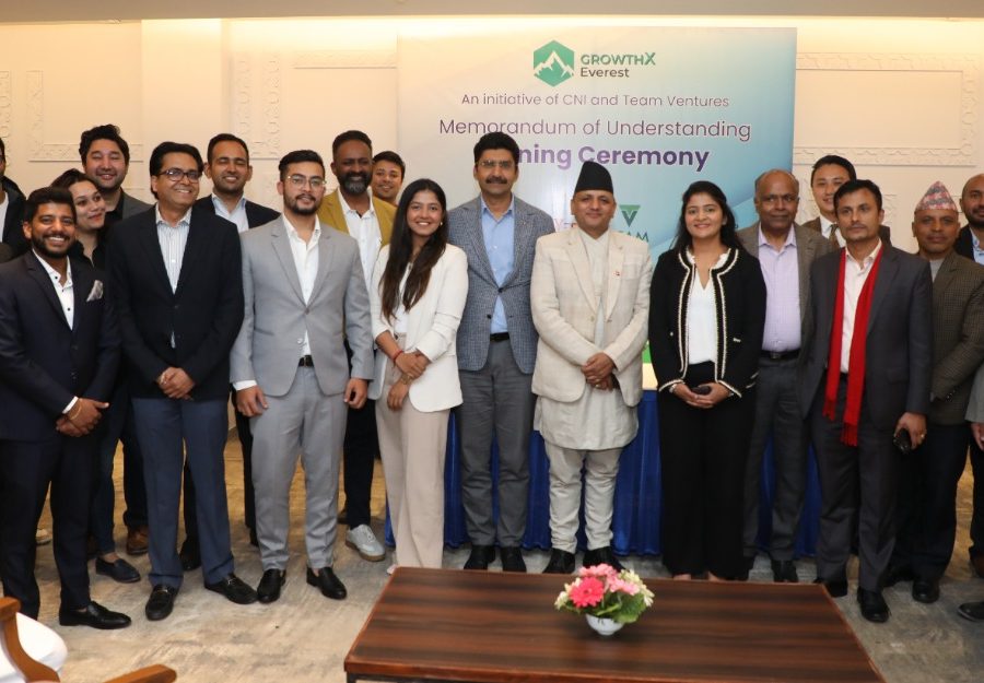 स्टार्टअपका लागि ग्रोथएक्स एभरेष्ट एक्सेलेटर स्थापना गर्न चार संस्थाबीच सहकार्य