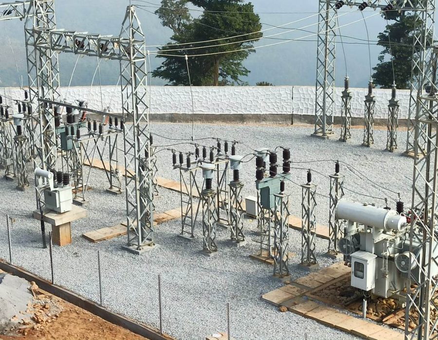 तनहुँको घिरिङ सबस्टेसनको निर्माण सम्पन्न