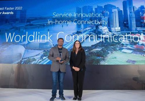 वर्ल्डलिङ्कले पायो ‘नोकिया जीटीएफएफ फिक्स्ड नेटवर्क्स कस्टुमर अवार्ड’