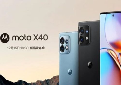 मोटो एक्स ४० को डिजाईन आधिकारिकरुपमा सार्वजनिक