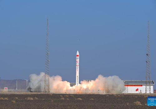 चीनको व्यावसायिक रकेट सेरेस-१ ले पाँचौं अन्तरिक्ष उडानबाट पाँच स्याटेलाइट प्रक्षेपण