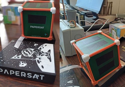 भूउपग्रह प्रति चाख जगाउन बालबालिकाका लागि ‘पेपर स्याट’