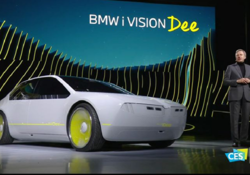 बीएमडब्ल्यूको आई भिजन डीईई कन्सेप्ट ईभी सार्वजनिक