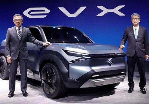 अटो एक्स्पोमा सुजुकीको कन्सेप्ट इलेक्ट्रिक एसयूभी ईभीएक्स सार्वजनिक