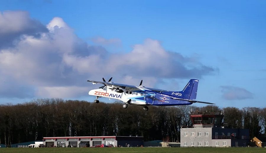 विश्वको सबैभन्दा ठूलो हाइड्रोजन–विद्युतीय विमानले १० मिनेटको उडान पूरा गर्यो