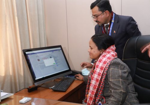 सञ्चार तथा प्रविधि सेवालाई देशव्यापी बनाउने नवनियुक्त सञ्चार मन्त्री शर्माको भनाई
