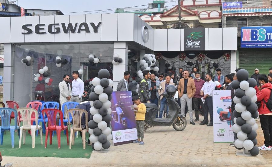 सेगवेको पोखरामा नयाँ शोरुम खुल्यो