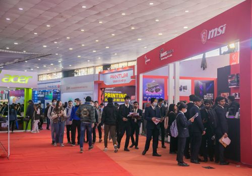 क्यान इन्फोटेक प्रर्दशनीमा प्रविधिप्रेमीको घुँइचो